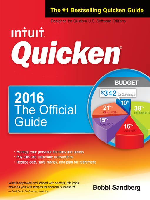 Title details for Quicken 2016 the Official Guide by Bobbi Sandberg - Available